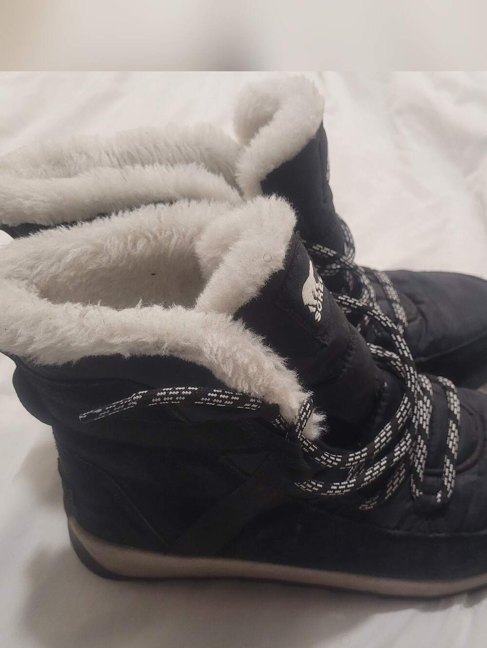 Sorel Black Faux-Fur Lined Women's Winter Boot